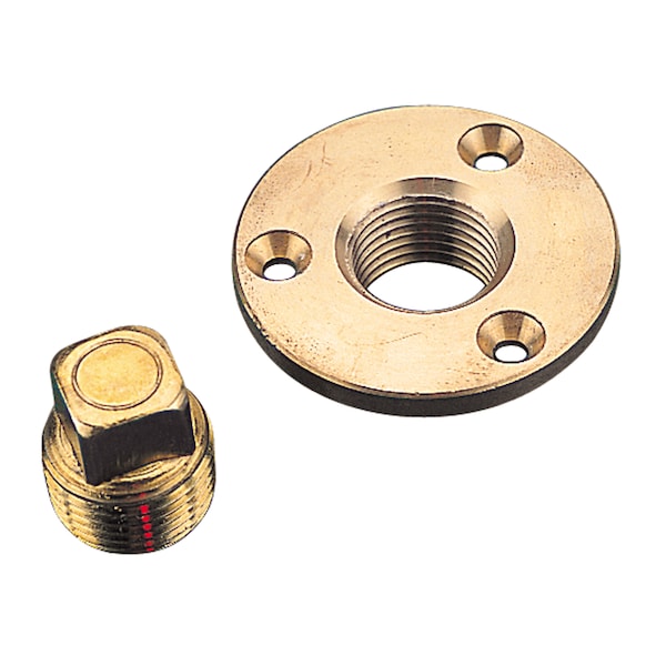 Sea-Dog Sea-Dog 520040-1 Bronze Garboard Drain and Plug - 1/2" NPT 520040-1 - main